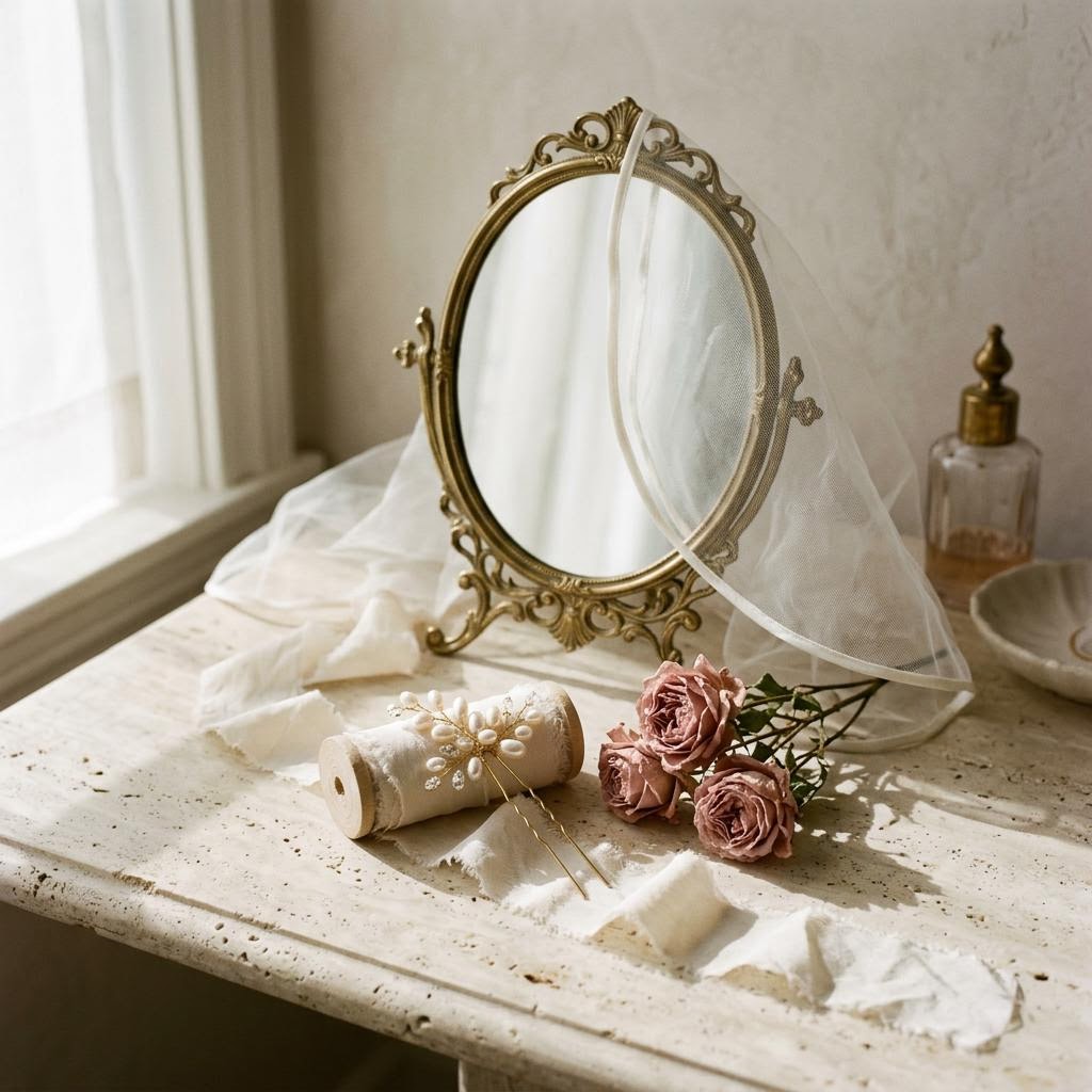 Conceptual bridal detail inspiration